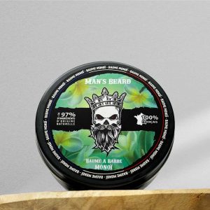 Photo couverture Baume à barbe Monoï