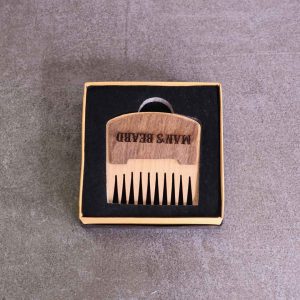 Photo couverture Peigne à barbe en bois