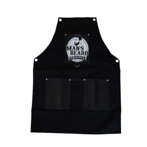 Tablier du barbier noir